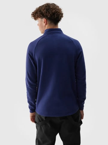 4F Fleece trui donkerblauw