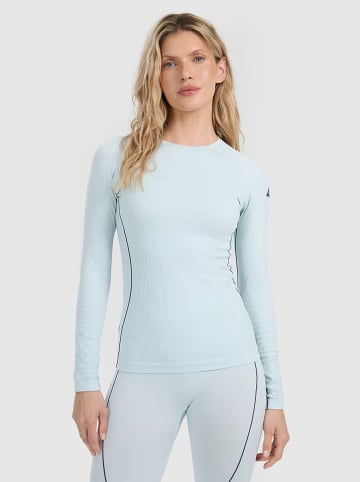 4F Podkoszulek termiczny w kolorze błękitnym