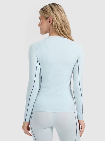 4F Podkoszulek termiczny w kolorze błękitnym