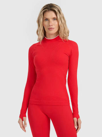 4F Podkoszulek termiczny w kolorze czerwonym