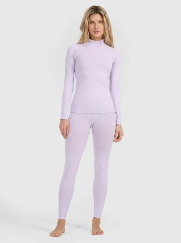 4F Kalesony termiczne w kolorze fioletowym