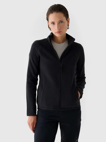 4F Fleecejacke in Schwarz