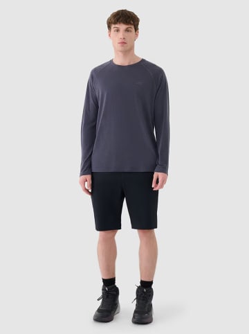 4F Functionele longsleeve antraciet