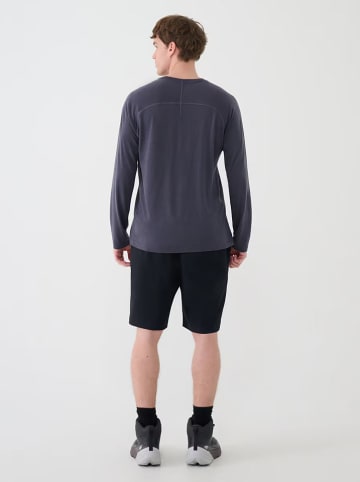 4F Functionele longsleeve antraciet