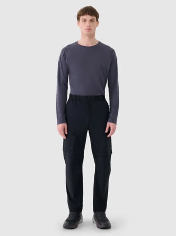 4F Afritstrekkingbroek zwart