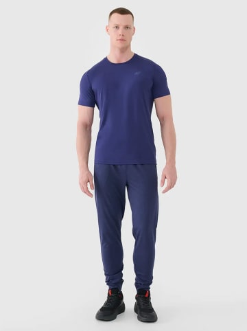 4F Spodnie sportowe w kolorze niebieskim