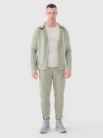 4F Spodnie sportowe w kolorze beżowym