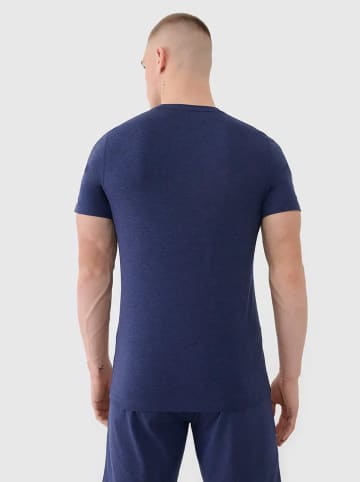 4F Functioneel shirt donkerblauw