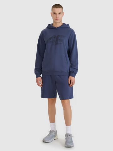 4F Szorty dresowe w kolorze granatowym