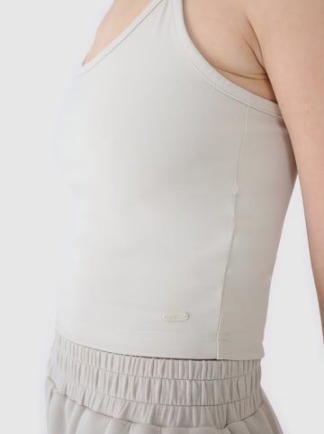 4F Top w kolorze beżowym