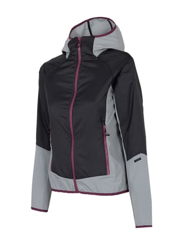 4F Übergangsjacke in Schwarz/ Grau