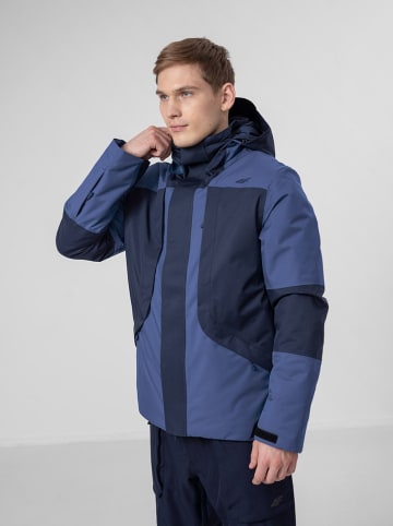 4F Ski-/ Snowboardjacke in Dunkelblau/ Blau