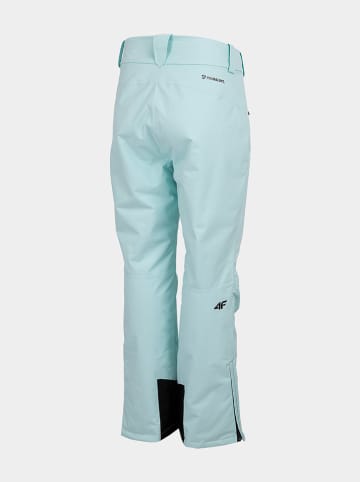 4F Ski-/snowboardbroek lichtblauw