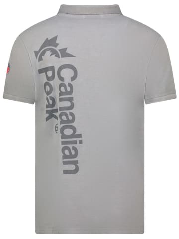 Canadian Peak Koszulka polo "Kotzeak" w kolorze szarym