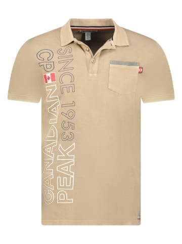 Canadian Peak Poloshirt "Konakreak" in Beige