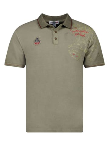 Canadian Peak Koszulka polo "Kadventureak" w kolorze khaki