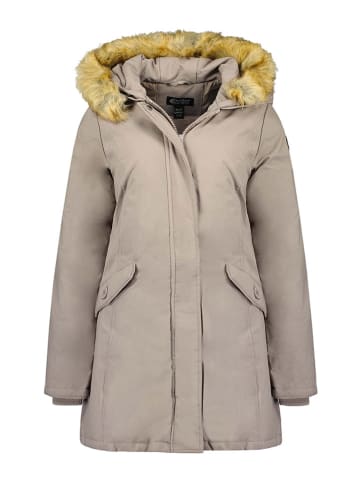 Canadian Peak Parka "Dinastipeak" w kolorze szarobrązowym