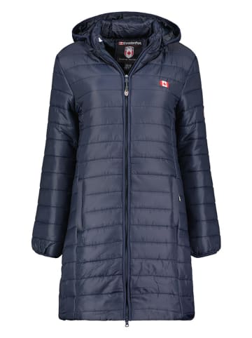 Canadian Peak Doorgestikte jas "Atikeak" donkerblauw