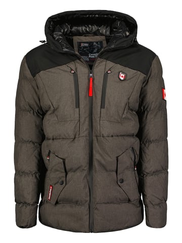 Canadian Peak Winterjas "Cashblendeak" antraciet/zwart