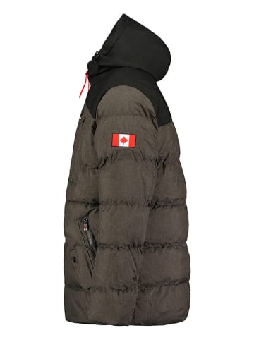 Canadian Peak Winterjacke "Cashblendeak" in Anthrazit/ Schwarz
