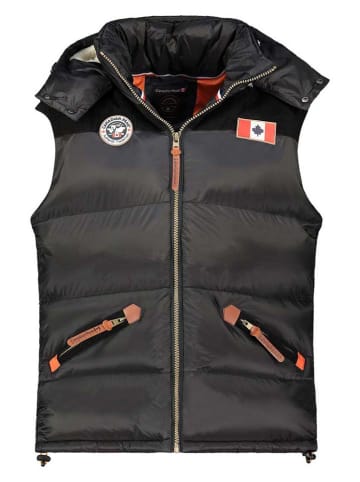 Canadian Peak Kamizelka pikowana "Velianeak" w kolorze czarnym