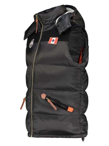 Canadian Peak Doorgestikte bodywarmer "Velianeak" zwart