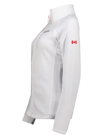 Canadian Peak Fleecejacke "Tugeak" in Weiß