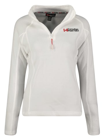 Canadian Peak Fleecepullover "Tugeak" in Weiß