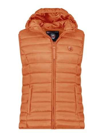 Canadian Peak Doorgestikte bodywarmer "Vakitaleak" oranje