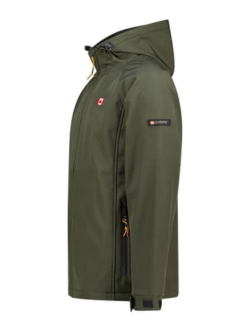 Canadian Peak Kurtka softshellowa "Tamigoloreak" w kolorze khaki