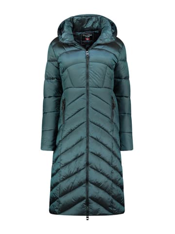 Canadian Peak Płaszcz zimowy "Blancheak" w kolorze zielonym
