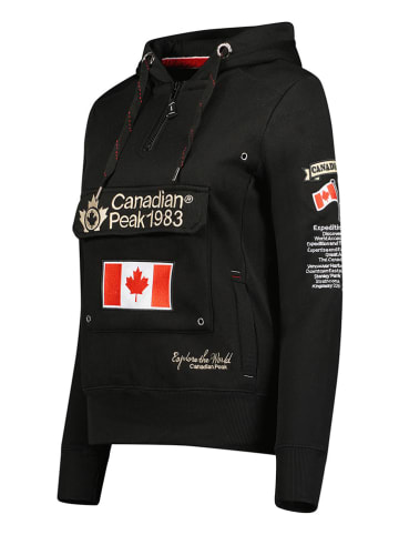 Canadian Peak Hoodie "Gyrelle" zwart