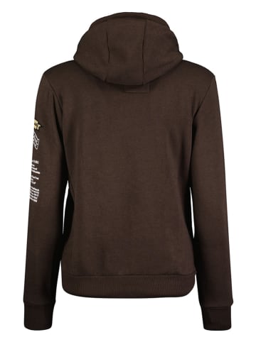 Canadian Peak Hoodie "Gyrelle" bruin