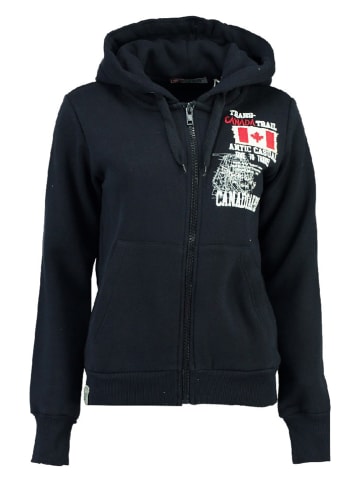 Canadian Peak Sweatvest "Fara" donkerblauw