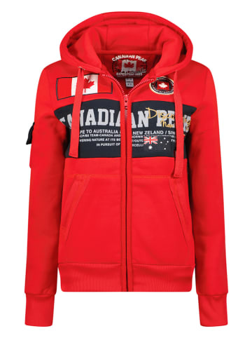 Canadian Peak Bluza "Fipeak" w kolorze czerwonym