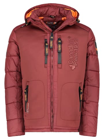 Canadian Peak Winterjacke "Beachweak" in Bordeaux