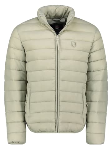 Canadian Peak Doorgestikte jas "Amitaleak" saliegroen