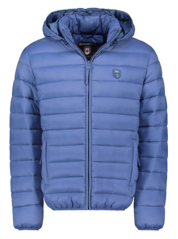Canadian Peak Doorgestikte jas "Amitaleak" blauw