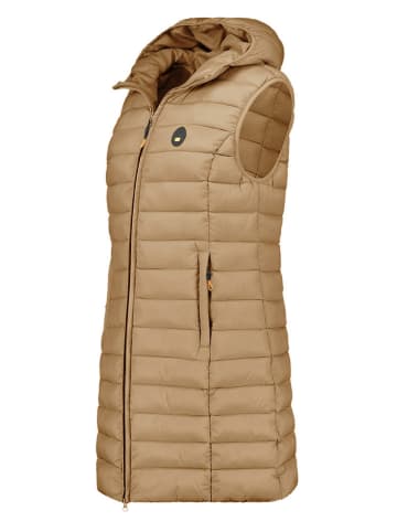Canadian Peak Doorgestikte bodywarmer "Vatikamapeak" beige
