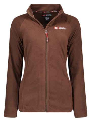 Canadian Peak Fleece jas "Tugeak" bruin