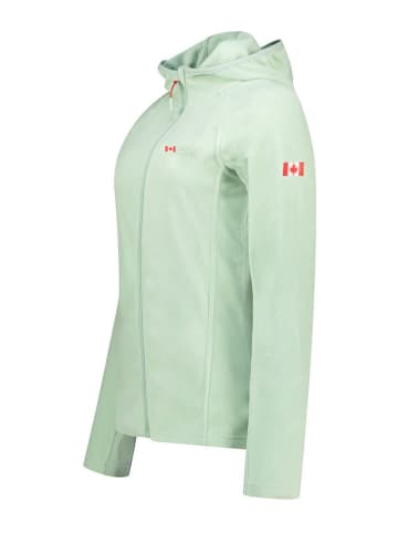 Canadian Peak Kurtka polarowa "Tugoodeak" w kolorze miętowym