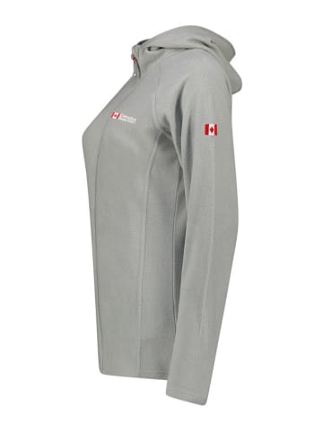 Canadian Peak Fleecejacke "Tugoodeak" in Grau