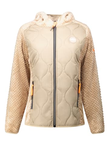 Canadian Peak Fleece vest "Torsadeak" beige