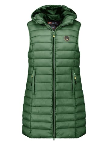 Canadian Peak Doorgestikte bodywarmer "Vatikamapeak" groen