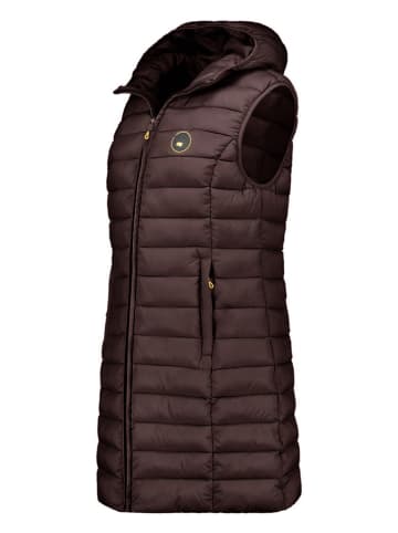Canadian Peak Doorgestikte bodywarmer "Vatikamapeak" bruin