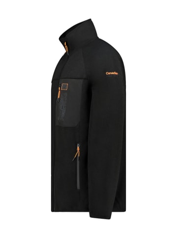 Canadian Peak Fleece vest "Thizyeak" zwart