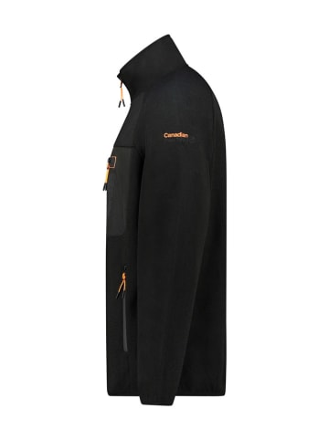 Canadian Peak Fleece vest "Thizyeak" zwart