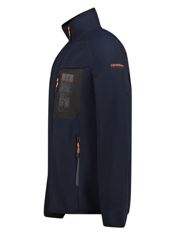 Canadian Peak Fleece vest "Thizyeak" donkerblauw