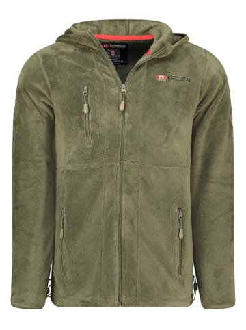 Canadian Peak Fleece jas "Uploadeak" olijfgroen