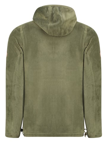 Canadian Peak Kurtka polarowa "Uploadeak" w kolorze oliwkowym